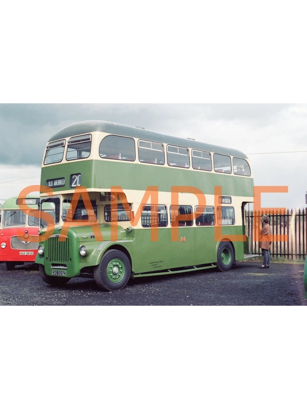 35mm Colour neg Grampian (Aberdeen) Daimler CVG6 / Alexander CRG 325 C - 325