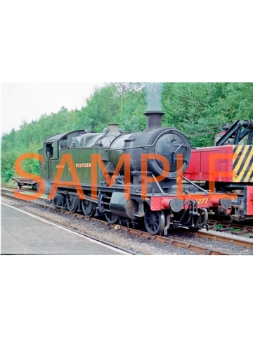 Colour Negative GWR 42xx Class 4277 @ NYMR
