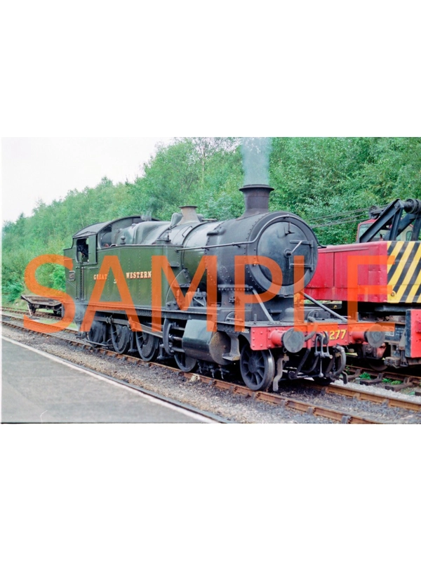 Colour Negative GWR 42xx Class 4277 @ NYMR