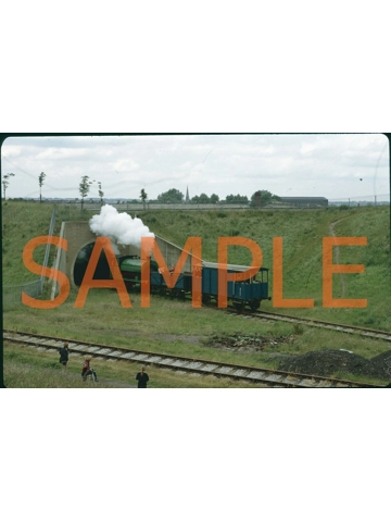 35 MM Slide (original) Peckett 2103 0-4-0 saddle tank CEGB Croydon @ Middleton