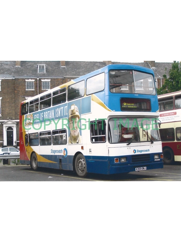Colour Photo Stagecoach Ley. Olympian /ALEXANDER K 359 DWJ - 14359 Ex East MID 359