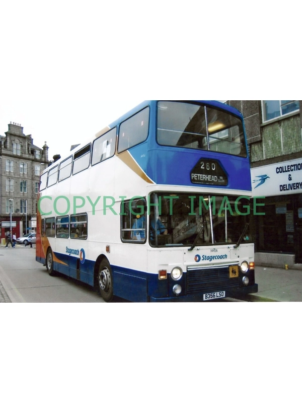 Colour Photo Stagecoach Ley. Olympian /ALEXANDER B 356 LSO - 14456 Ex NLO 56