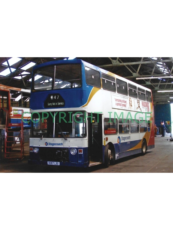Colour Photo Stagecoach Ley. Olympian /ALEXANDER B 357 LSO - 14456 Ex NLO 57