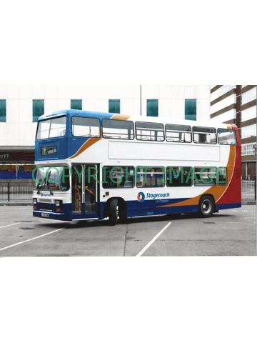 Colour Photo Stagecoach Ley. Olympian / Leyland J110KCW - 14560 Ex Preston 110