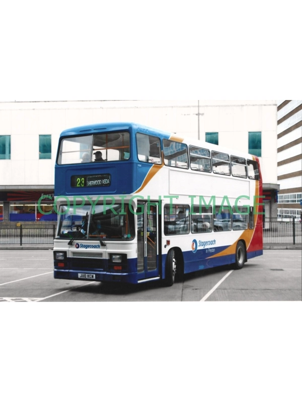 Colour Photo Stagecoach Ley. Olympian / Leyland J110KCW - 14560 Ex Preston 110