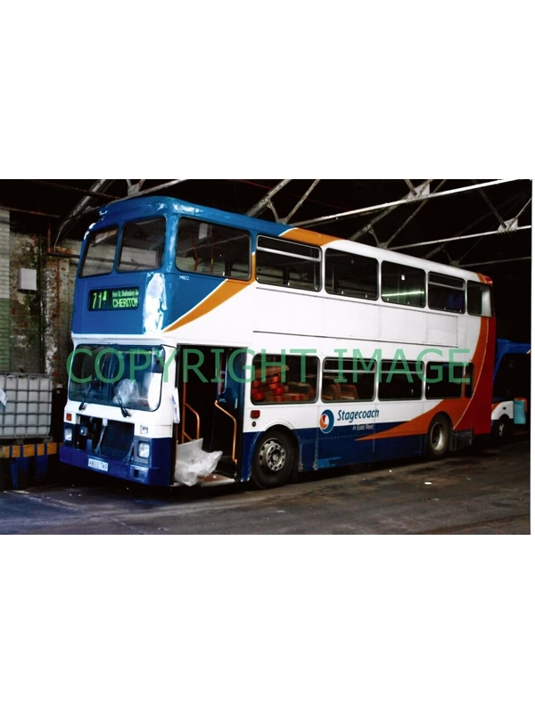 Colour Photo Stagecoach Ley. Olympian / NCME K 822 TKP - 14822 Ex E Kent 7822