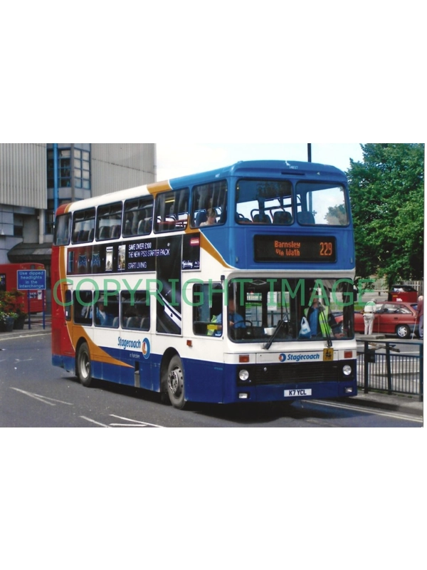 Colour Photo Stagecoach Ley. Olympian / NCME K7YCL - 14837 Ex Yorks C/line 407