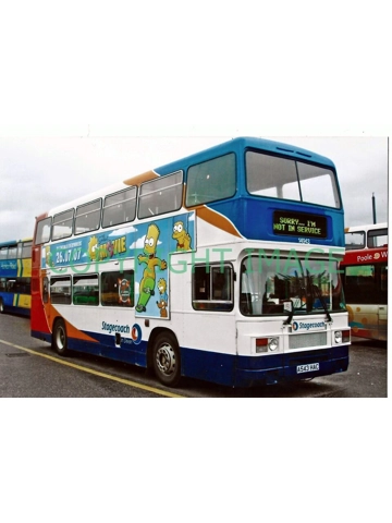Colour Photo Stagecoach Ley. Olympian / ECW A543HAC - 14943 Ex Midland Red S 903