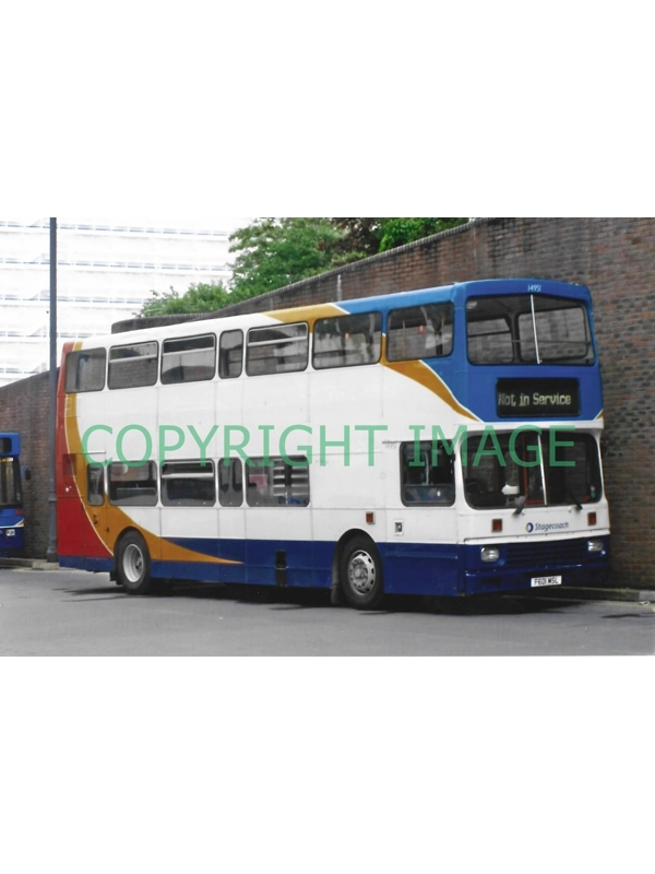 Colour Photo Stagecoach Olympian / Alexander F601MSL - 14951 Ex Hants bus 201