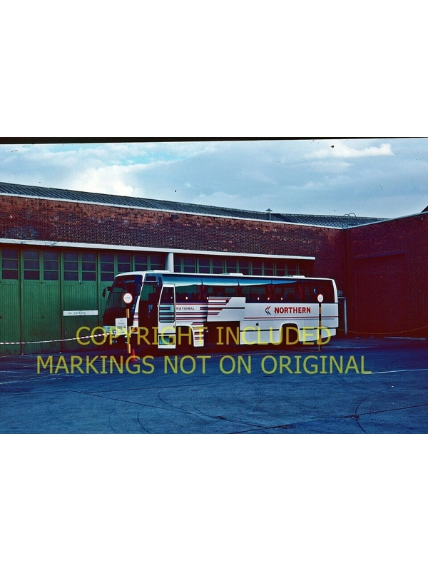 35mm slide Northern Royal Tiger Doyen / Roe A 721 ANL - 7021 @ Gallowgate Ncle