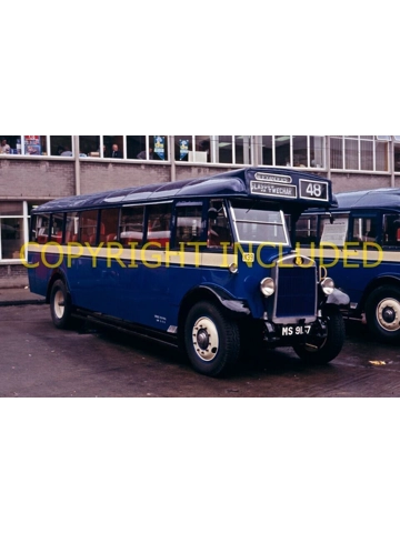 35mm slide Alexander Leyland Lion LT1 / Alexander MS 9157 ~ N39