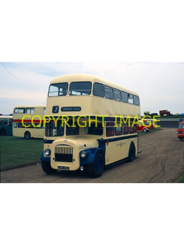 35mm slide Darlington Corporation Daimler CCG 5 / Roe AHN 451 B ~ 7