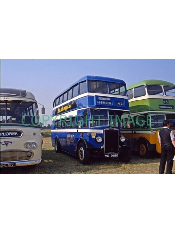 35mm bus slide Alexander Leyland titan TD7 / Leyland WG 9180 - R266