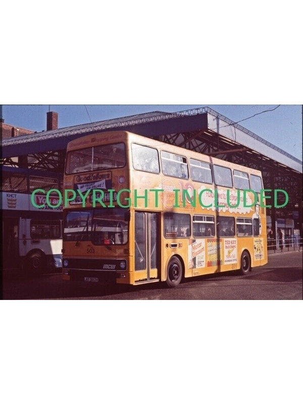 35mm slide Hull MCW Metrobus MK1 LAT 503 V ~ 503