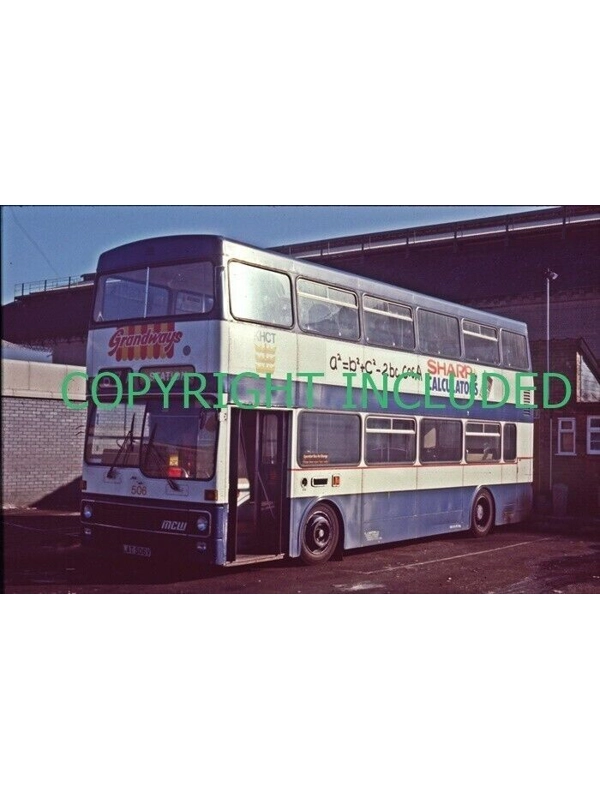 35mm slide Hull MCW Metrobus MK1 LAT 506 V ~ 506