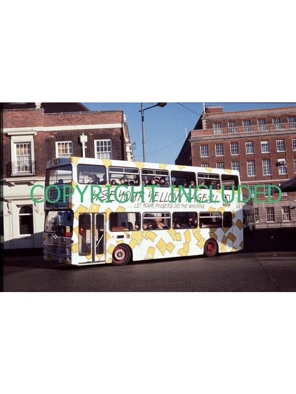 35mm slide Hull MCW Metrobus MK1 SAG 516 W ~ 516