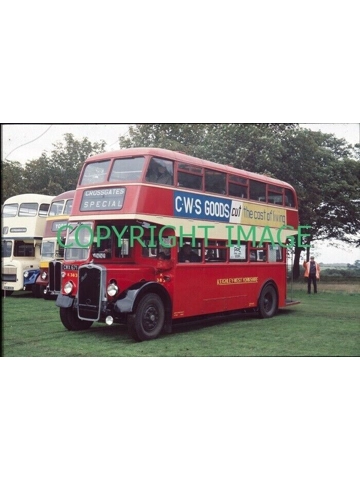 35mm slide Keighley - West Yorkshire Bristol K / Roe CWX 671 ~ K383