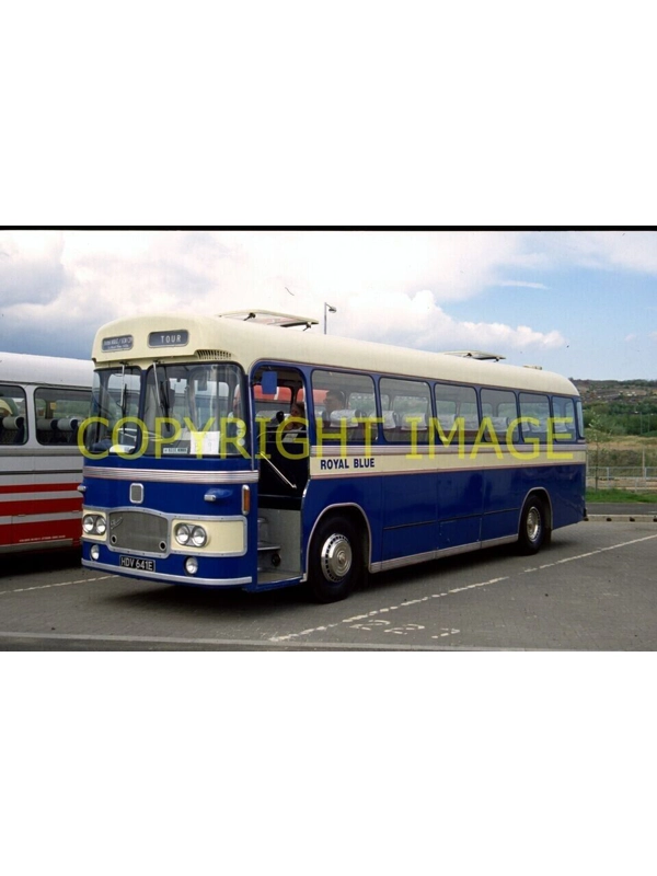 35mm slide Royal Blue Bristol MW / ECW HDV 641 E ~ 1436