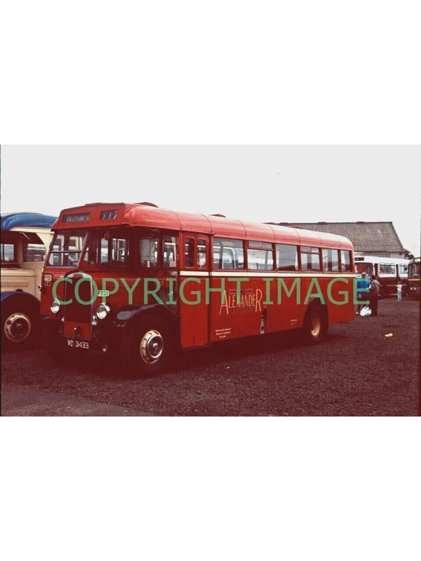 35mm slide Alexander Leyland LT5a / Alexander VD 3433 - P721 Ex Central SMT F37