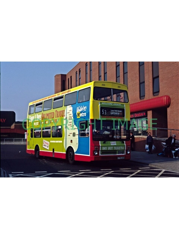 35mm slide Go Ahead Northern Mk2 Metrobus C 778 OCN - 3778