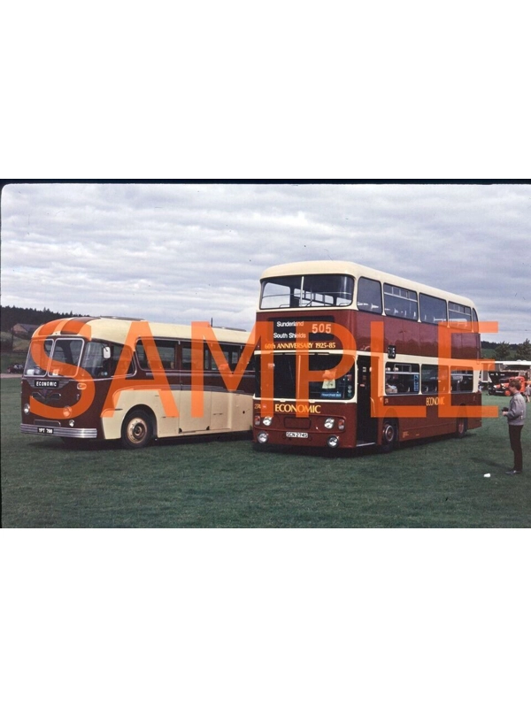 35mm slide TWPTE (Economic) Leyland Atlantean / Alexander SCN 274 S - 274