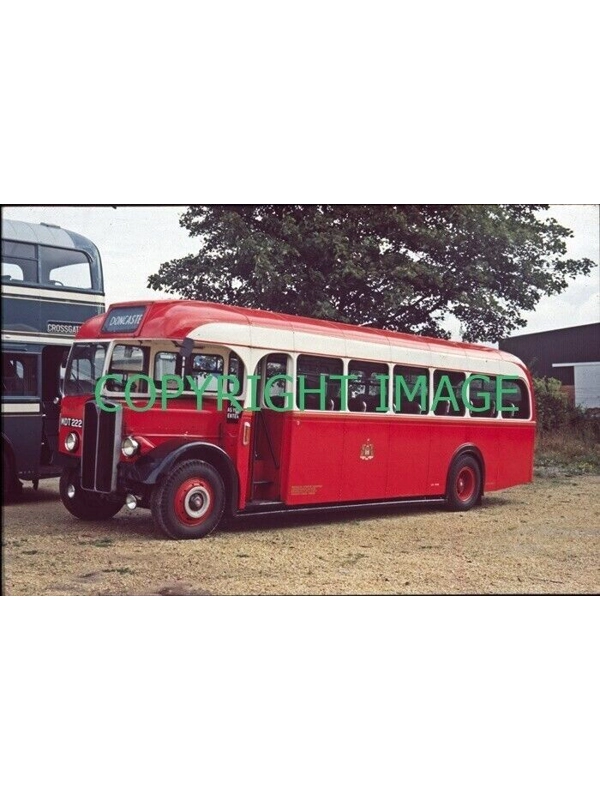35mm slide Doncaster Corporation AEC Regal 3 / Roe MDT 222 ~ 22