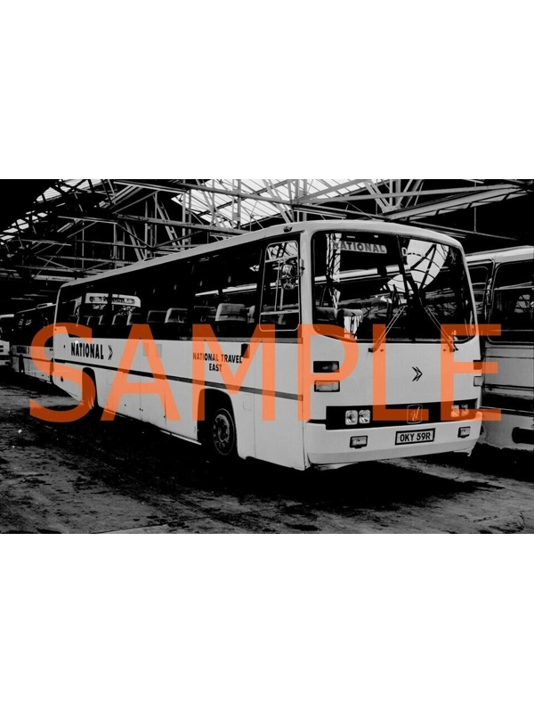 35mm BW Negative National Travel East Leopard / Willowbrook Spacecar OKY 59 R