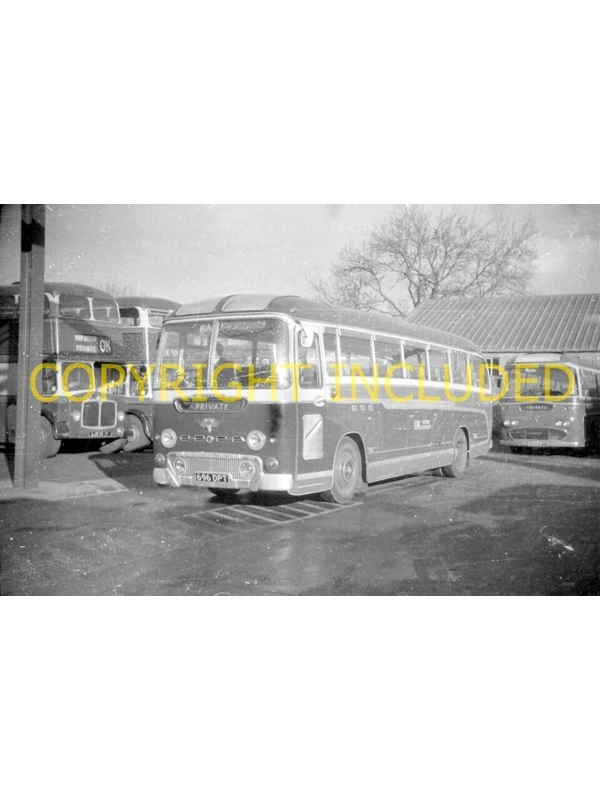 35mm B/W Negative OK AEC Reliance / Duple 696 DPT @ Bishop Auckland