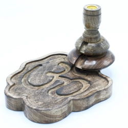 Mango Wood Reverse Backflow Burner - Ohm