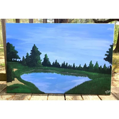 Peaceful Retreat - 24 x 36