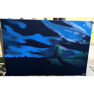Evening's Glow - 24 x 36
