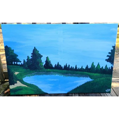 Peaceful Retreat - 24 x 36
