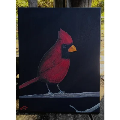 The Cardinal - 11 x 14