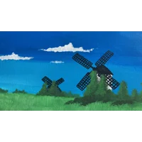 Vibrant Countryside - 16 x 20