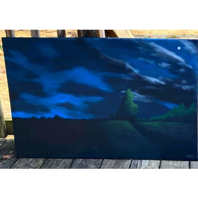 Evening's Glow - 24 x 36