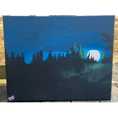 Moonlight Shadows 16 x 20