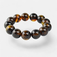 Modified Amber Bracelet - 16mm am..