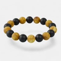 11 mm Modified Amber Bracelet wit..