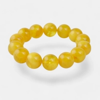 Modified Amber Bracelet - 14mm am..