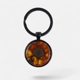 Baltic amber keychain pendant for women or men