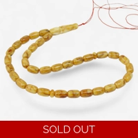 Pressed Amber Tesbih – Unique Ros..