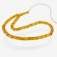 Pressed Amber Rosary Yellow 33 Beads