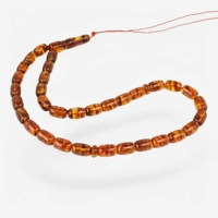 Exquisite Pressed Amber Prayer Be..