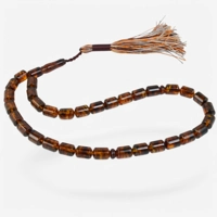 Pressed amber rosary - Elevate Yo..