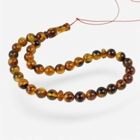 Pressed Amber Rosary Perfect for ..