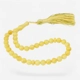 Modified Amber Rosary matt – المِسْبَحَة الإسلامية