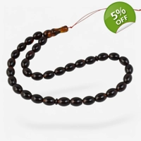 Luxurious Pressed Amber Rosary – ..