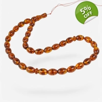 Pressed Amber Rosary - Ideal for ..