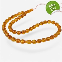 Elegant Pressed Amber Tesbih – Ti..