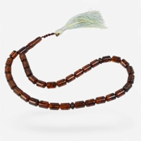 Pressed Amber Rosary Meaningful G..